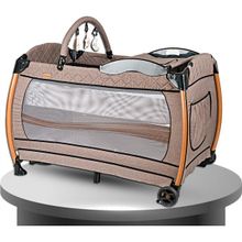 Baby Home 600 Nanny 70x110 Bebek Oyun Parkı Park Yatak Beşik - Bej