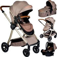 Baby Home 990 Neo Kahverengi Travel Sistem Bebek Arabası