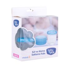 Baby Mom 4'lü 180 ml Süt ve Mama Saklama Kabı