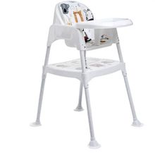 Baby Plus Multi Happy Masalı Mama Sandalyesi