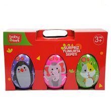 Baby Toys 3'lü Yumurta Oyun Hamuru