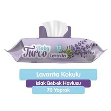 Baby Turco 70 Adet Lavanta Kokulu Islak Bebek Havlusu