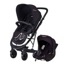 Baby2Go 86050 Millenium Siyah Travel Sistem Bebek Arabası
