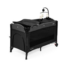 Baby2go Hound 60x120 cm Siyah Anne Yanı Oyun Parkı