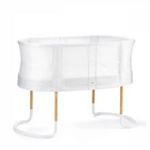Babybjorn Beyaz Crib İki Katlı Bebek Beşiği