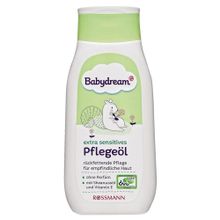 Babydream Çok Hassas Cilt E Vitamini ve Shea Fındığı Yağlı 250 ml Bebek Bakım Yağı