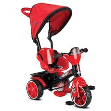Babyhope 121 Bobo Speed Kırm Tenteli Üç Teker Çocuk Bisikleti