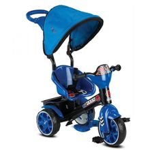 Babyhope 121 Bobo Speed Mavi Tenteli Üç Tekerli Çocuk Bisikleti