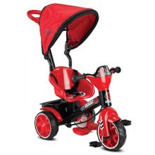 Babyhope 121 Bobo Speed Tenteli Kırmızı Üç Tekerlekli Bisiklet