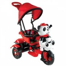 Babyhope 127A Little Panda Siyah Kırmızı Çocuk Bisikleti