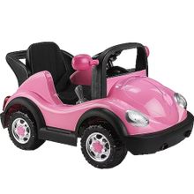 BabyHope 432 W431R 12V Pembe Kumandalı Akülü Araba