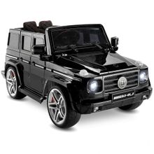 Babyhope 439 Mercedes Cip 12V Siyah Kumandalı Akülü Araba