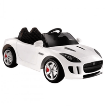 Babyhope 442 Cougar 12V Siyah Beyaz Akülü Araba
