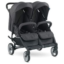 Babyhope BH-3077 City Twin İkiz Siyah Bebek Arabası