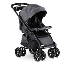 Babyhope BH-609 Polo Siyah Çift Yönlü Bebek Arabası