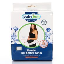 Babyjem Beyaz Hamile Bel Destek Bandı