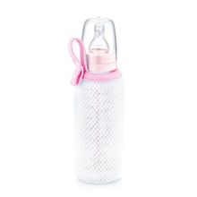 Babyjem Soft Pembe Büyük Şişe Kılıfı