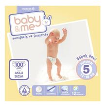 Baby&Me No:5 Junior 100 Adet Bebek Bezi