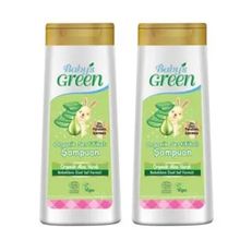 Baby's Green Organik Aloe Veralı 2x400 ml Bebek Saç ve Vücut Şampuanı