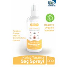 Babyton 200 ML Bebek ve Çocuklar için Kolay Saç Tarama Spreyi