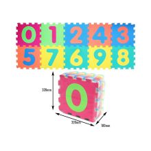 Baby&Toys Eva 10 Parça Puzzle Oyun Matı Numaralar