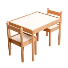 Baby&Toys Montessori Ahşap Masa ve Sandalye Seti