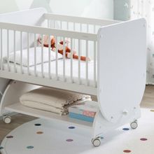 Babywhen BW1030 Sallanır Sepet Bebek 50x90 cm Beyaz Beşik