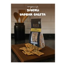Baca Organik 55 gr Organik Siyezli Yaprak Galeta