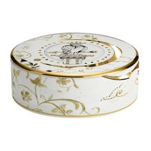 Baci Milano 13 cm x 5,5 cm Kosmo Owl Yuvarlak Kutu
