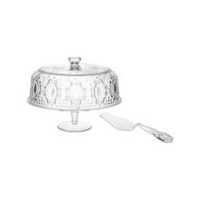 Baci Milano Baroque Rock Anniversary 32 cm Kek Standı ve Spatula