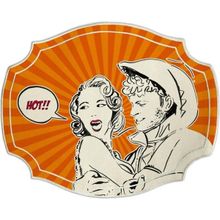 Baci Milano Gulp 47x38 cm Turuncu Amerikan Servisi