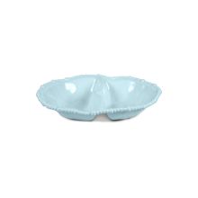Baci Milano Joke Table&Kitchen Melamin 2'li Aqua Bölmeli Tabak