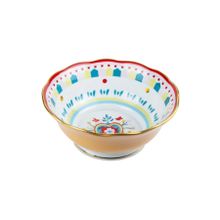 Baci Milano Mamma Mia 26x11 CM Turuncu Desenli Kase