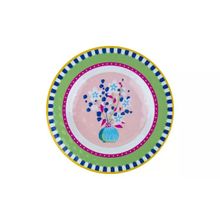 Baci Milano Mamma Mia 6'lı 21,5 cm Vazo Desenli Tabak Seti