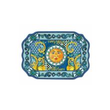 Baci Milano Sicily 47 CMx 33 CM Mavi Tepsi