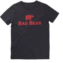 Bad Bear 19 - 01 - 07 - 002 Raven Antrasit Erkek T-Shirt