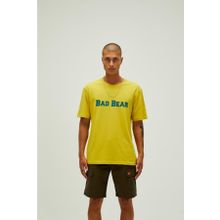 Bad Bear 220107053-CID Sarı Bisiklet Yaka Erkek T-Shirt