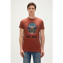 Bad Bear 23.01.07.010-C122 Kahverengi Erkek T-shirt