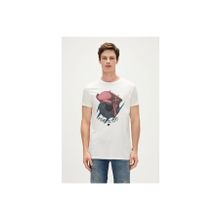 Bad Bear 23.01.07.021-C04 Beyaz Erkek T-Shirt