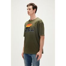 Bad Bear 23.01.07.027-C70 Haki Tripart Erkek T-shirt