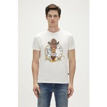Bad Bear 23.01.07.036-C04 Beyaz Erkek T-Shirt