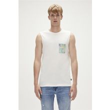 Bad Bear 23.01.23.004_MONSTERA TANK-TOP Beyaz Erkek Atlet