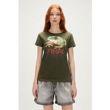Bad Bear 23.03.07.005-C70 Frog Kadın T-shirt