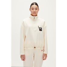 Bad Bear Eva Half-Zip Marshmallow Beyaz Yarım Fermuarlu Kadın Polar Sweatshirt