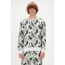 Bad Bear Hardy Crewneck Beyaz Erkek Sweatshirt
