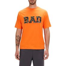 Bad Bear Levin Turuncu Baskılı Oversize Erkek T-shirt