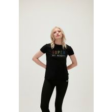 Bad Bear Super Tee Siyah Kadın Tişört