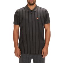Bad Bear Theo Asfalt Polo Yaka Fermuarlı Erkek T-shirt