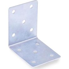 Badem10 10 Adet 50x50x40 mm Mobilya Köşe Bağlantı Sabitleme L Demir Köşebent Gönye