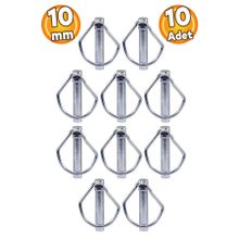 Badem10 10x10 mm Çelik Traktör Pimi
